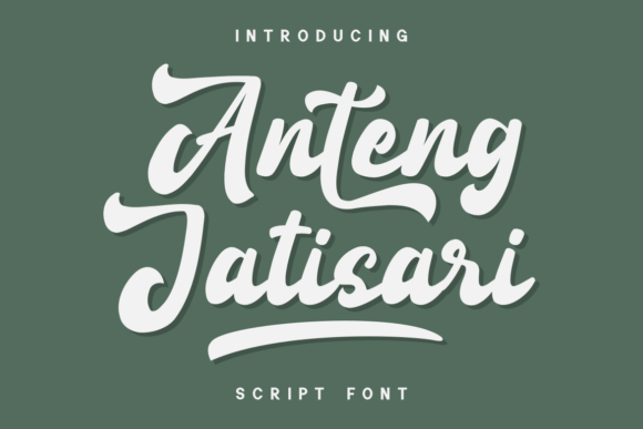Anteng Jatisari Font for Campaigns