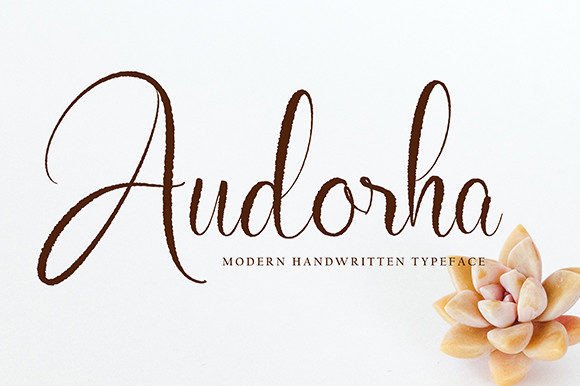 Audorha: A Script Font for Impactful Campaigns