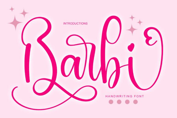 Barbi: A Stylish Script Font for Creative Projects