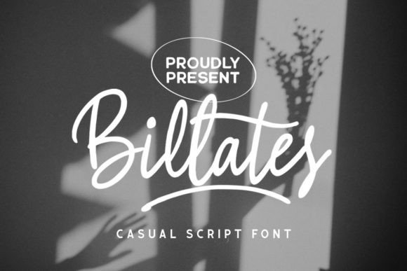 Billates: A Script Font for Modern Design