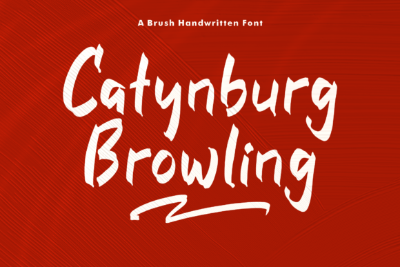 Catynburg Browling: A Script Font for Creative Projects