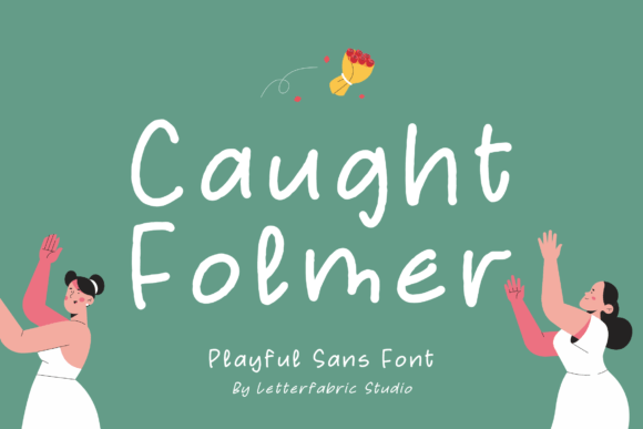 Caught Folmer: A Script Typeface for Editorial Elegance