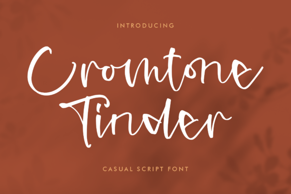 Cromtone Tinder: A Creative Font for Makers