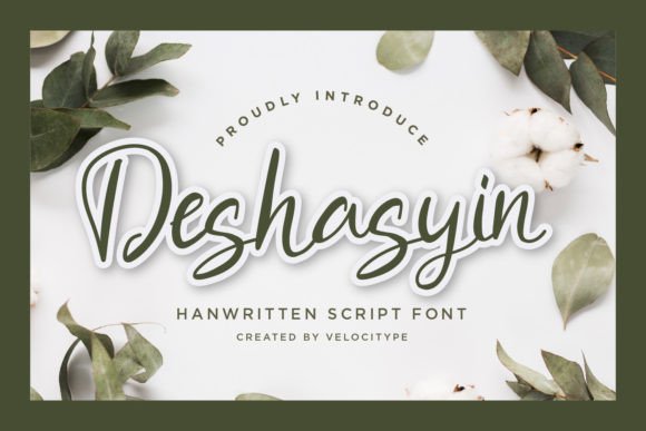 Deshasyin: A Script Font That Elevates Branding with Elegance