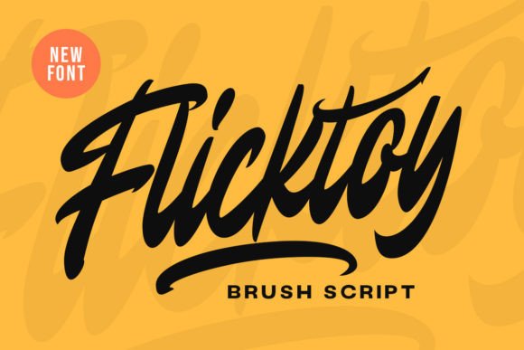 Flicktoy: A Trendy Font for Business