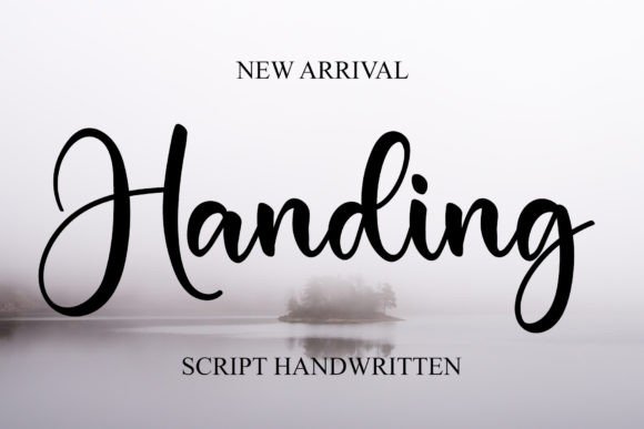 Handing: A Stylish Script Font