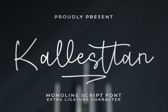 Kallesttan Script Font: A Web Designer’s Go-To for Creative Branding