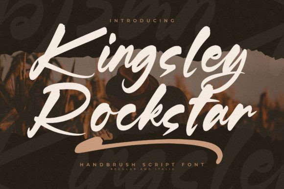 Kingsley Rockstar: A Stylish Script Font for Crafters