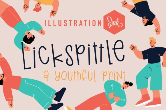 Lickspittle Font: A Playful Script for Digital Branding