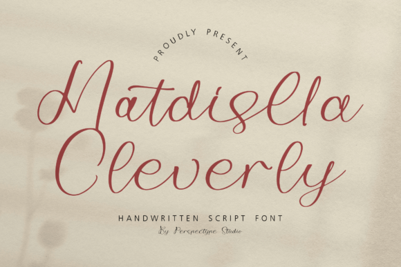 Matdislla Cleverly: A Handwritten Font for Editorial Elegance