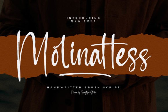 Molinattess: A Handwritten Font for Editorial Elegance