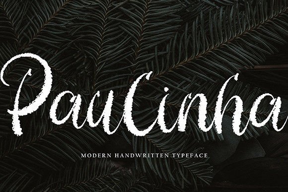 Paulinha Font: A Handwritten Script for Real-World Branding