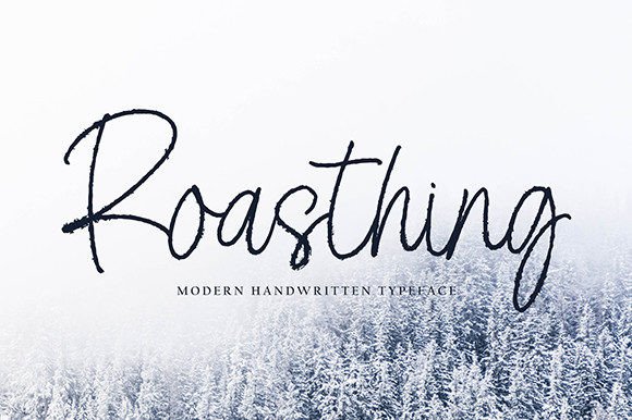 Roasthing Font: A Stylish Script for Your Brand