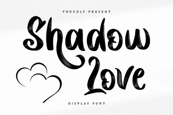 Shadow Love Font for Web Design