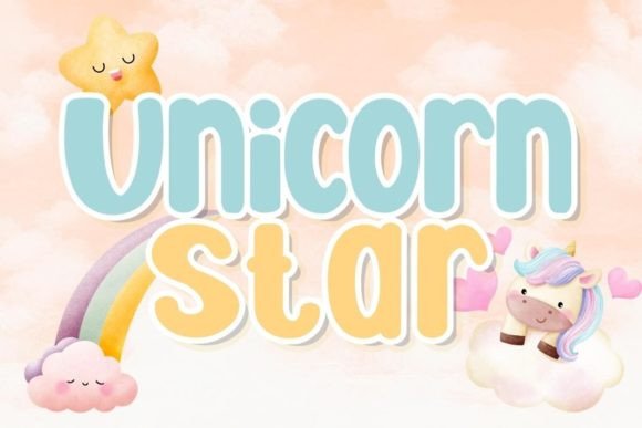 Unicorn Star: A Magical Font for Your Business