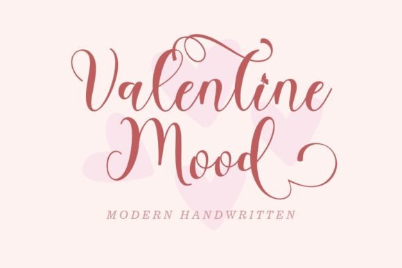 Valentine Mood Font for Creative Campaigns