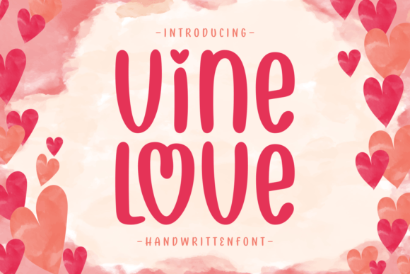Vine Love: A Handwritten Font for Elegant Editorial Design